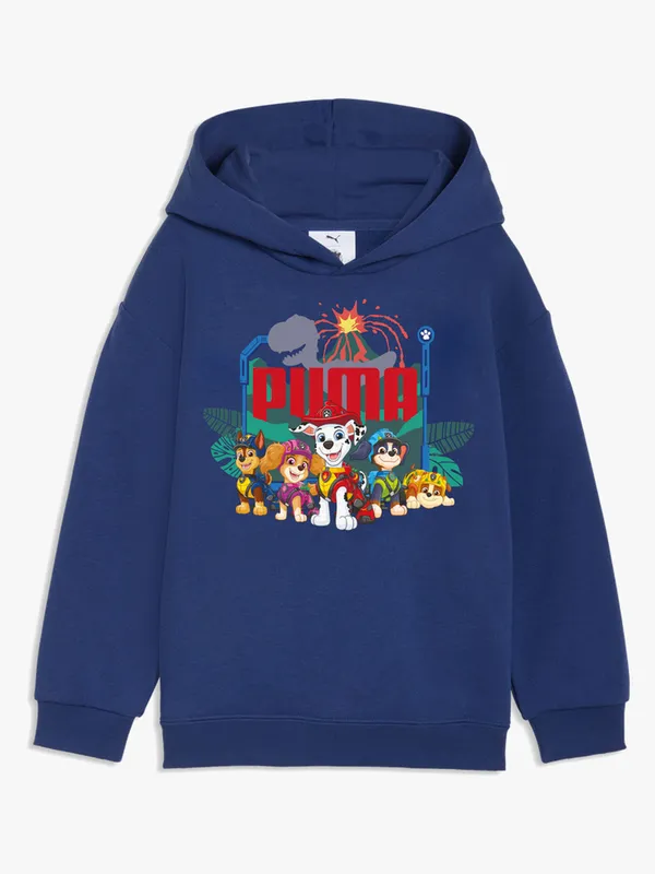 Puma Paw Patrol Huvtröja, Blå, 104