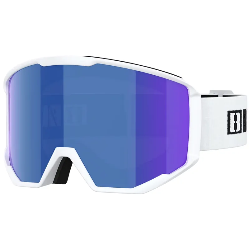Bliz Spark Matte White/Smoke&Blue