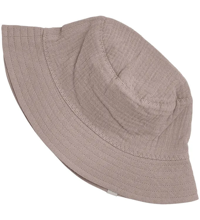 Huttelihut Bucket Hat – Muslin – Bering Sea (#6681)