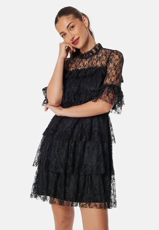 Frill Lace Dress (#6564)