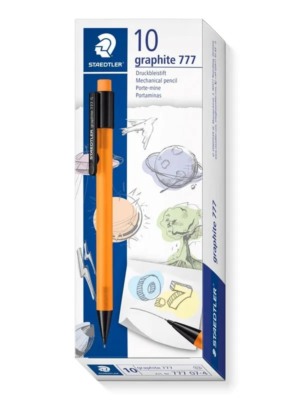 Staedtler Mechanical pencil graph.B 10 pcs 07 Orange