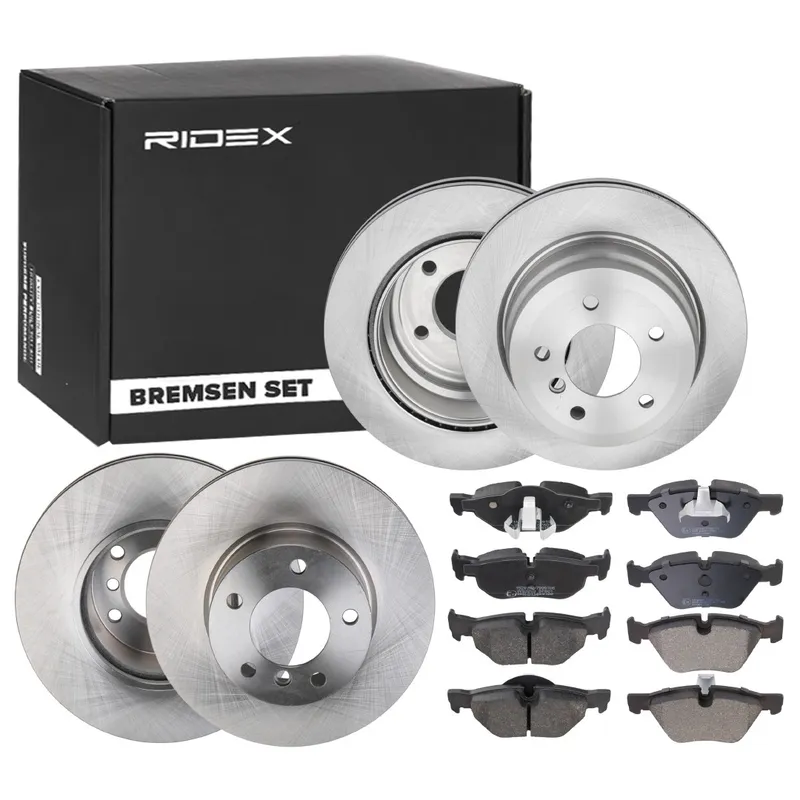 Bromssats, skivbroms RIDEX 3405B1693