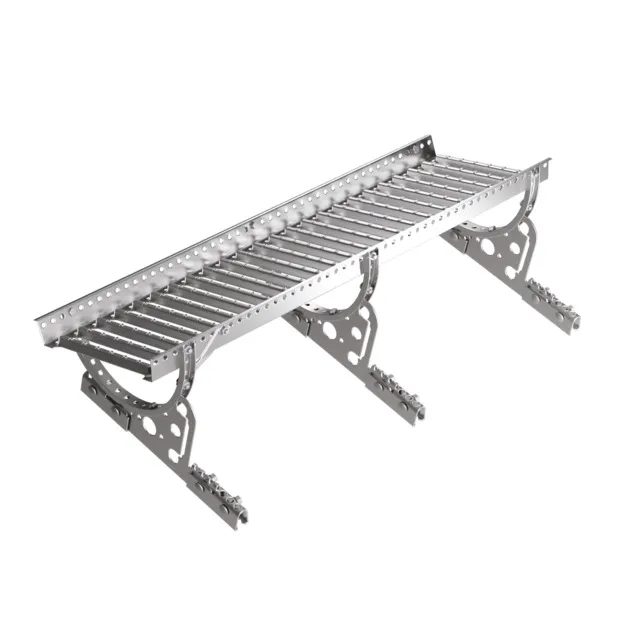 GÅNGBRYGGA KOMPL FALS/KLICKTAK RAL 3009 1,2M | Beijerbygg Byggmaterial