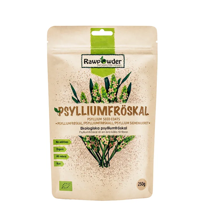Psylliumfröskal 250g – Rawpowder