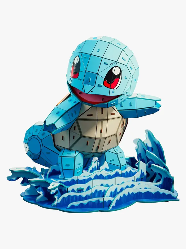 4D Build 3D-Pussel – Pokémon: Squirtle 23,5 cm – 180 Bitar