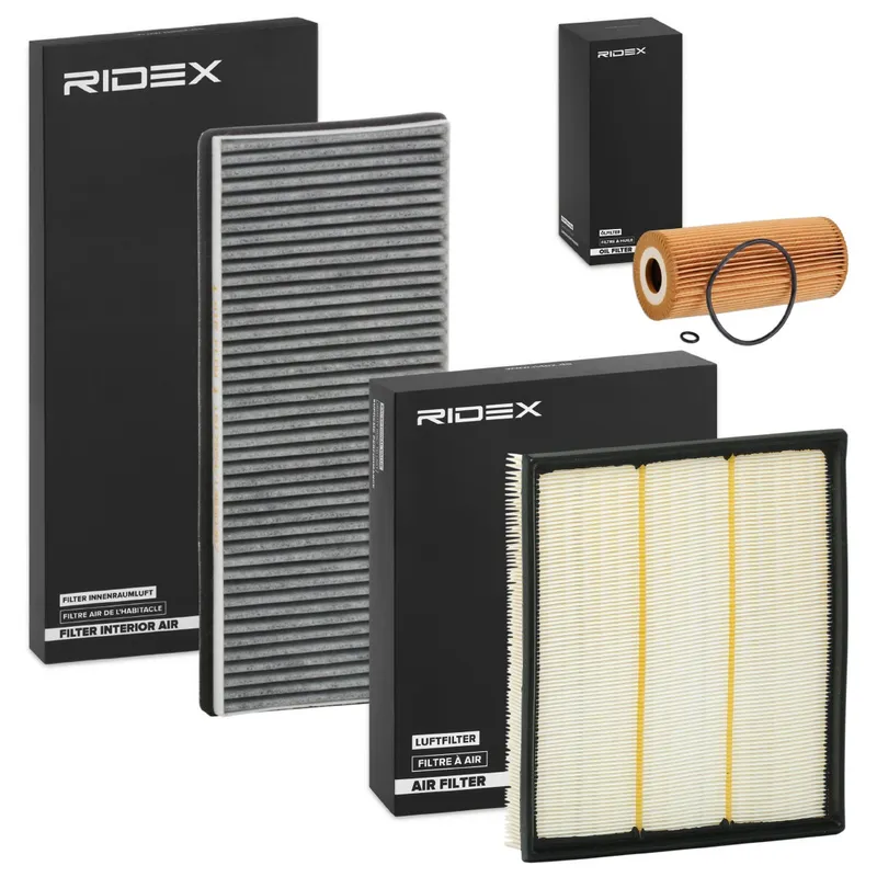 Filtersats RIDEX 4055F19566