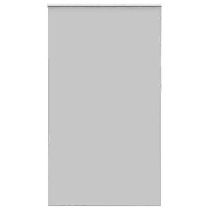 vidaXL Rullgardin mörkläggning ljusgrå 140×210 cm tyg bredd 136,6 cm