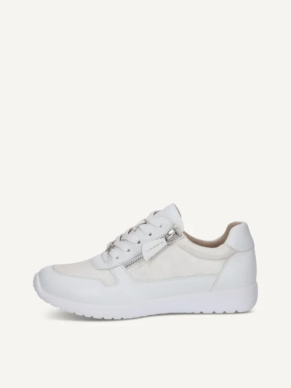 CAPRICE Sneaker, white, made of Leather and synthetic, Size 36 (#2288)