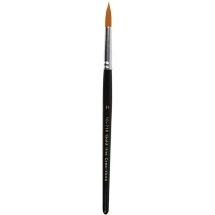 Syntetpensel Gold Line rund nr.18 6/fp