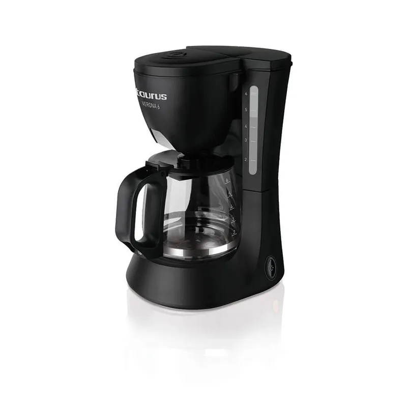 TAURUS Coffee Maker 6 Cups Black