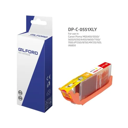 Gilford Bläck Gul Dc-551y Xl
