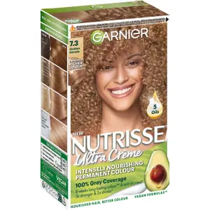 Garnier Nutrisse Ultra Créme Permanent Hårfärg 7.3 Golden Blonde