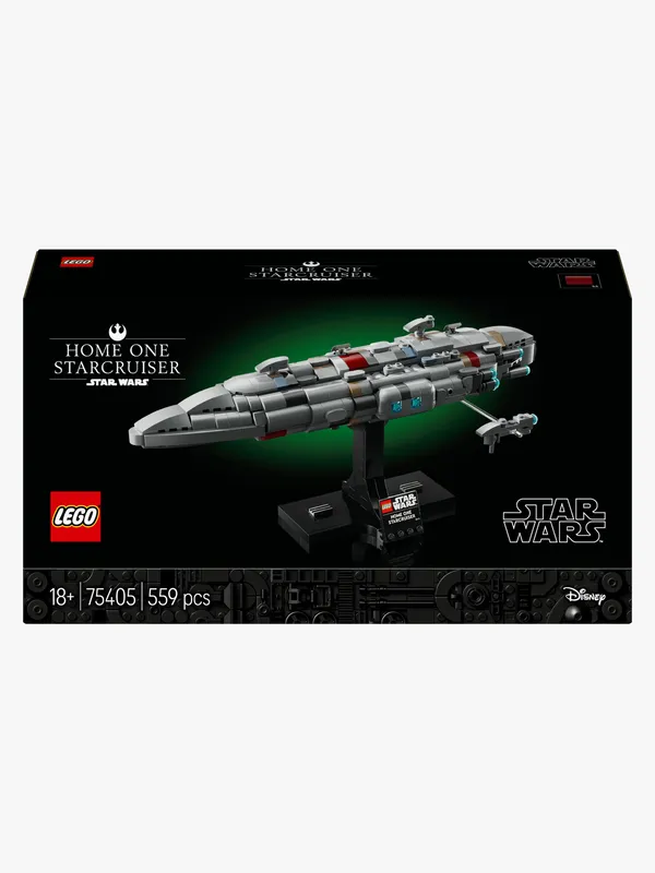 LEGO Star Wars 75405 Home One Starcruiser byggsats, 559 st., 18+