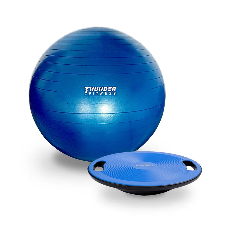Pilatesboll och Balansplatta Set (#0830)