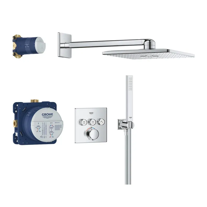 Grohe Precision SmartControl 34875000 Takduschset krom