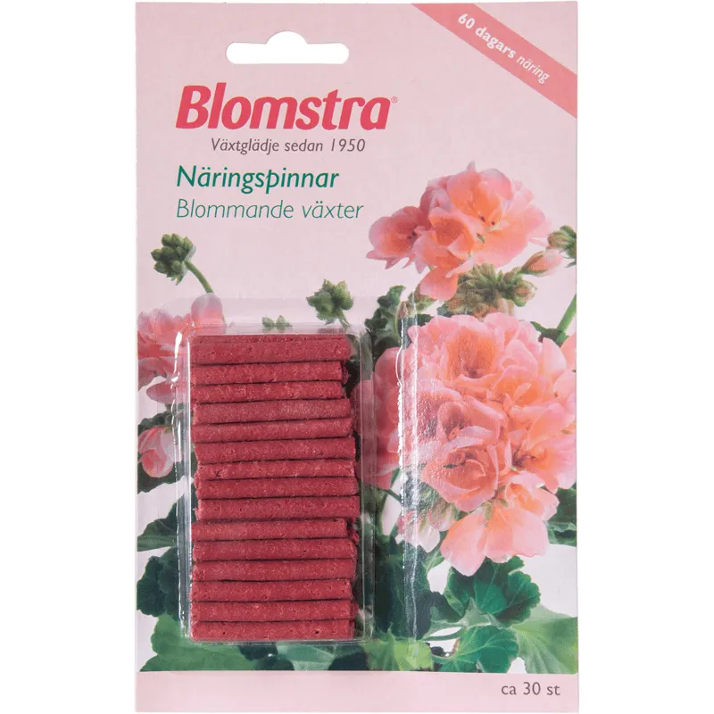 Blomstra Näringspinnar Blommande Växter 30 st