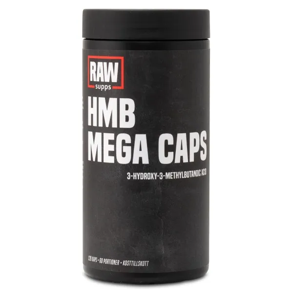 RAW HMB Mega Caps, 120 kaps