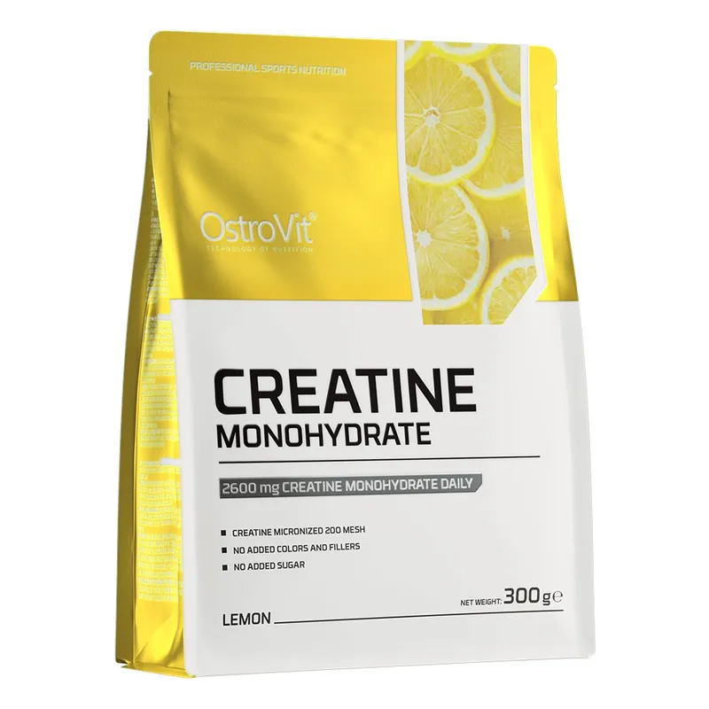 OstroVit – Kreatinmonohydrat, 300 g, Citron