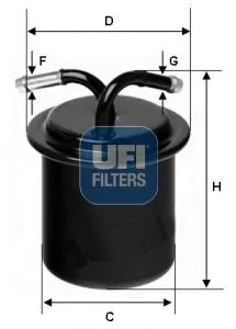Bränslefilter UFI 31.541.00