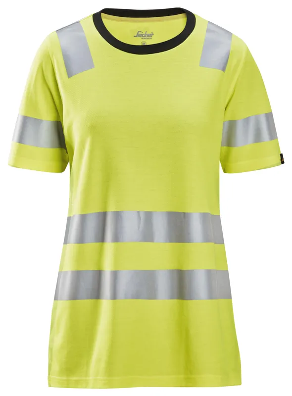 T-SHIRT KL 2 DAM VARSELGUL STL S | Beijerbygg Byggmaterial