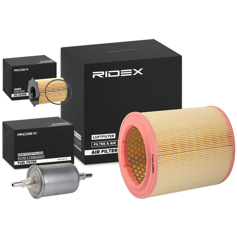 Filtersats RIDEX 4055F7877