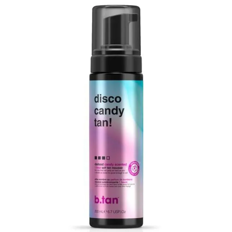 B.tan disco candy tan self -tanning foam 200ml