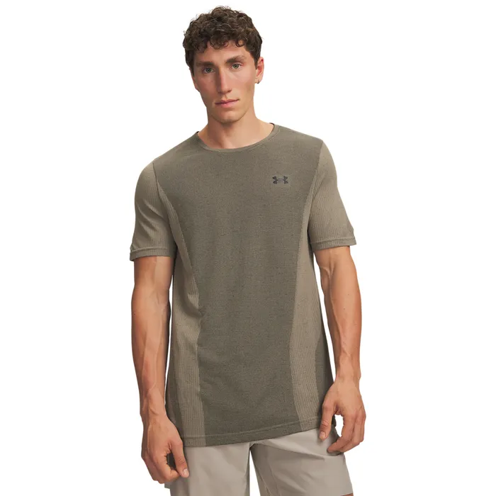 Under Armour Men’s Vanish Seamless Shortsleeve Timberwolf Taupe (#4218)