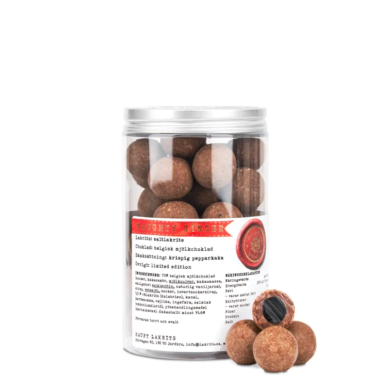 Haupt Lakrits Naughty Ginger 250 g