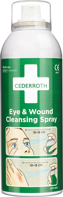 Cederroth Sår- og Øjenskyllespray 150 ml