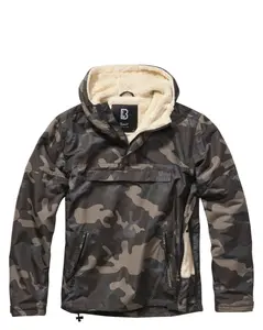 Brandit Windbreaker Anorak - Sherpafoder Oliv (#9937)