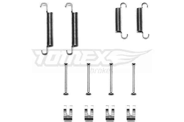 TOMEX brakes TX 42-01 Monteringssats, bromsbackar