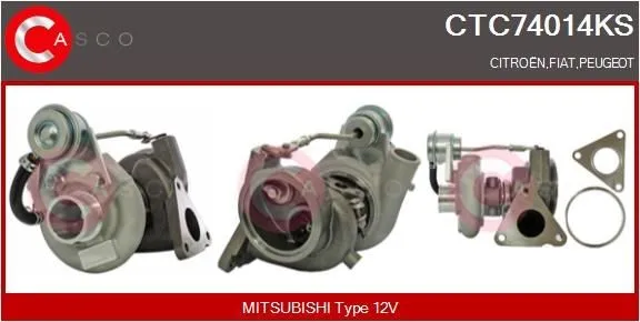 Turboaggregat CASCO CTC74014KS
