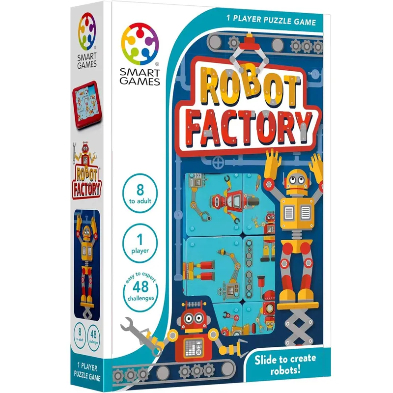 SmartGames Robot Factory, 8 År, Multifärg