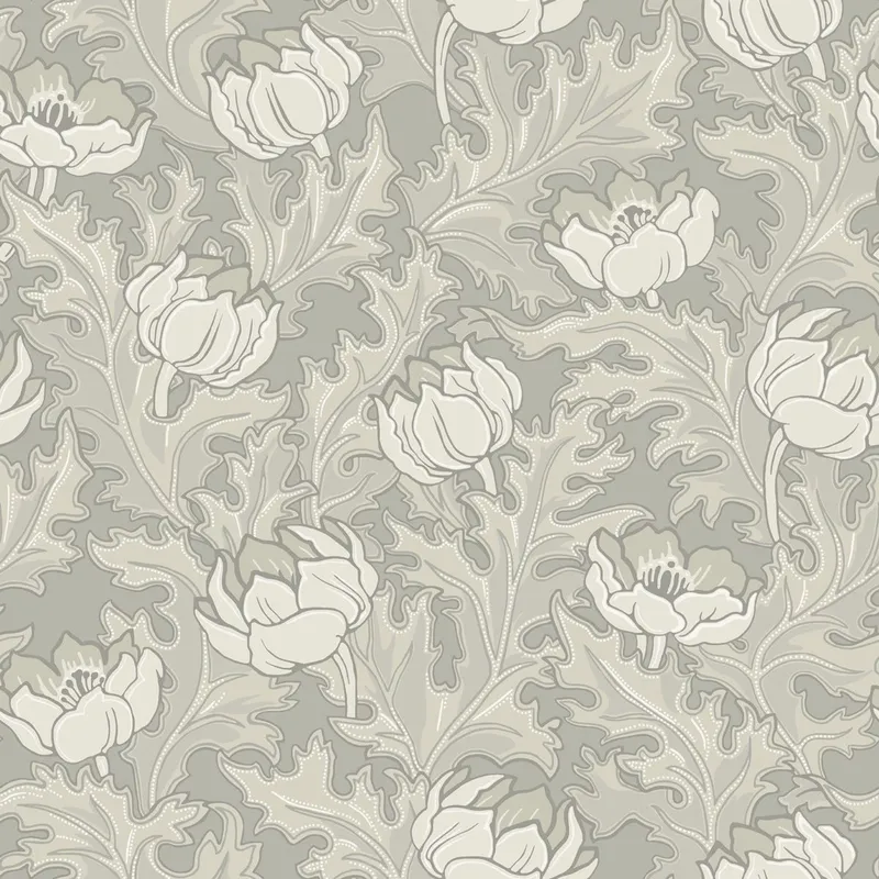 Duro Sigrid 519-01P Tapetprov Gammelsvenska Klassiker 1850-1950, Beige