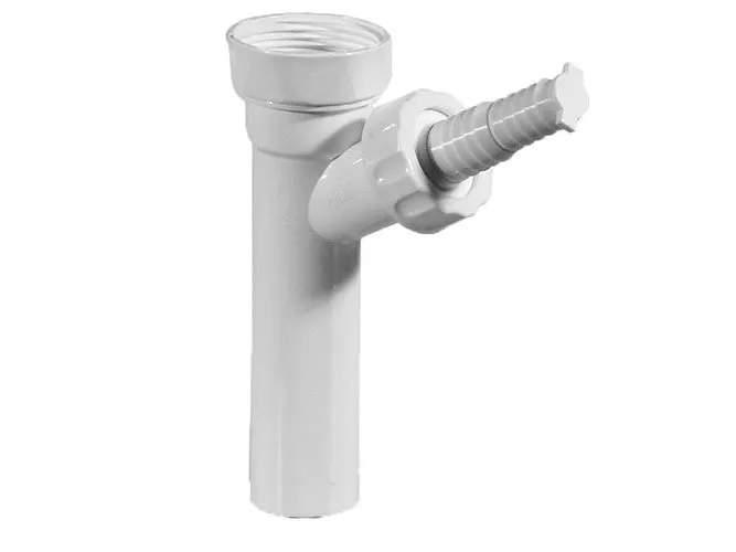 Purus 8077137 Tvättmaskinsanslutning 32 mm, med slangnippel och övergång