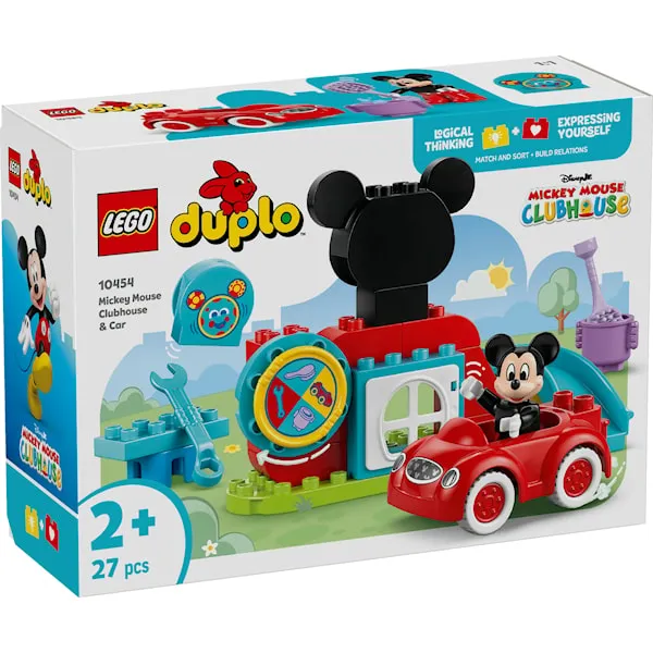 Musse Piggs klubbhus och bil LEGO® DUPLO® Disney™ (10454)