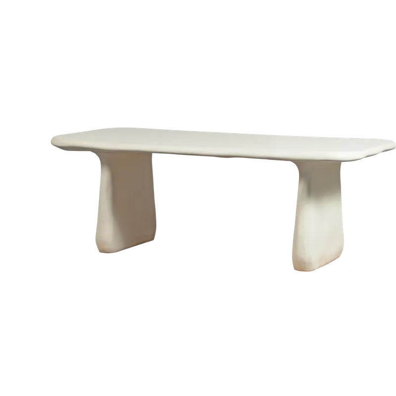 WOOOD Loggia trädgårdsbord, ekologiskt - naturfiberförstärkt polymer (200×100)