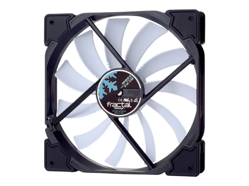 Fractal Design Venturi Series HF-14 – Insats med fläkt – 140 mm – svart, vit