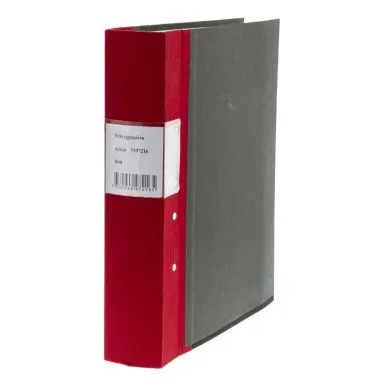 Kontorspärm neutral A4 60mm röd