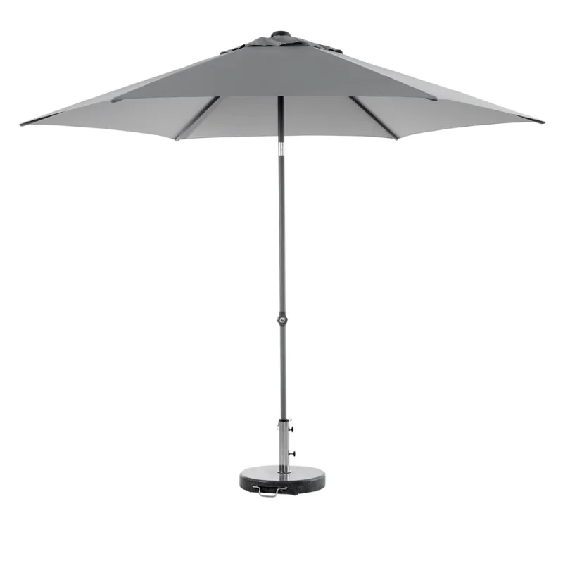 Brafab, Poppi Parasoll Ø300 cm grå
