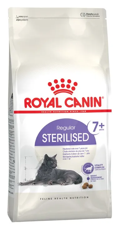 Royal Canin Sterilised 7+ Adult Poultry Torrfoder för katter 1,5 kg