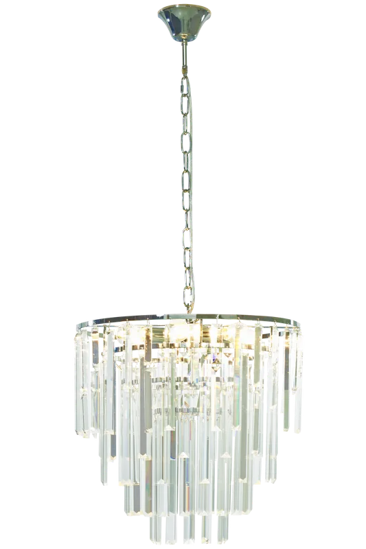 Aneta Lighting - Strati Ø45 - Kristallkrona - Krom