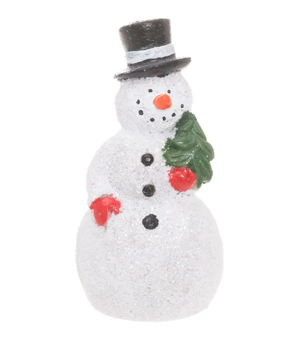 Miniatyrdekoration Snögubbe