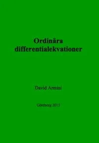 Ordinära differentialekvationer