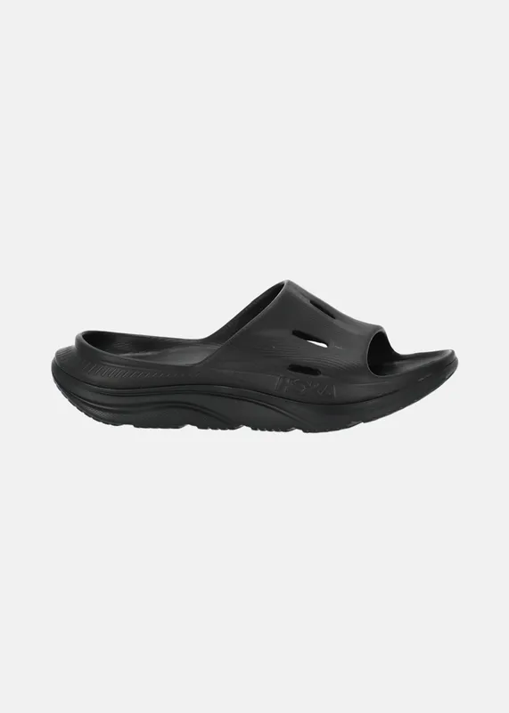 HOKA Ora Recovery Slide 3 tofflor (unisex) - Black/Black, 41 ⅓
