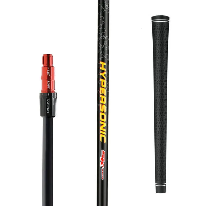 Replacement shaft for TaylorMade R9/R11s/R11 Driver Stiff Flex (Golf Shafts) – Incl. Adapter, shaft, grip