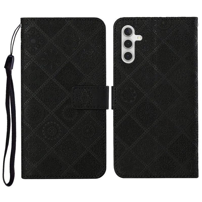 Plånboksfodral för Samsung Galaxy S26 Konstläder – Svart (#4530)