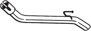 Avgasrör BOSAL 700-219