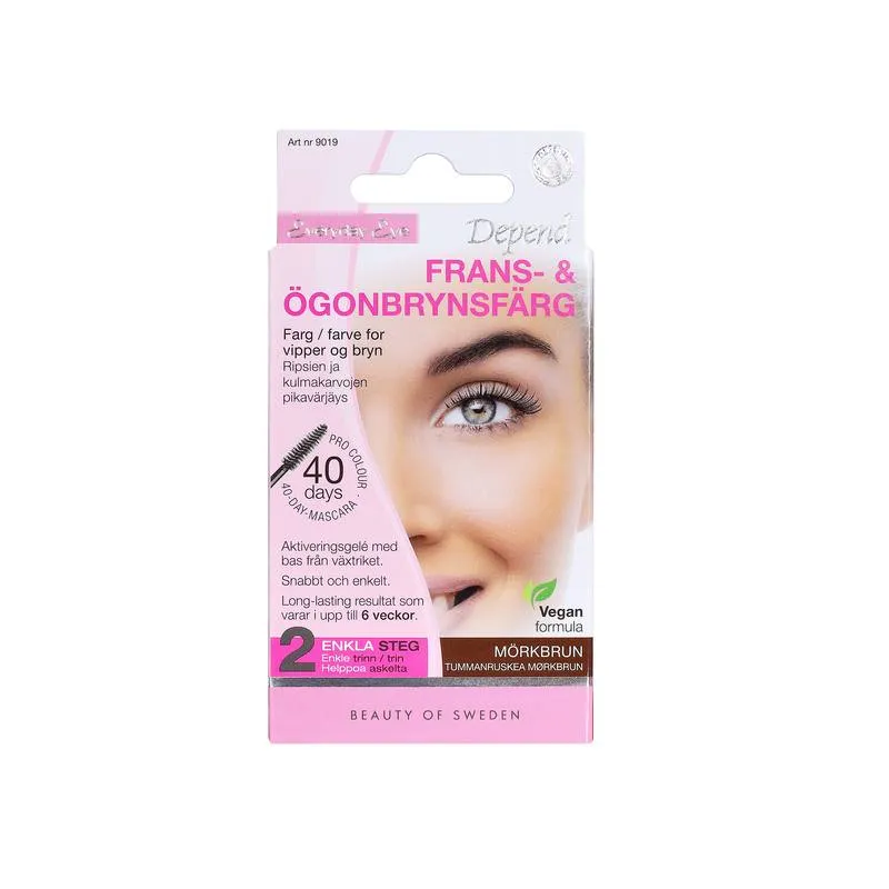 Depend Everyday Eye Lash & Brow Tint Dark Brown