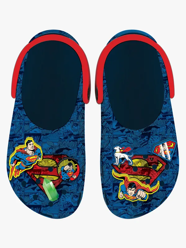 Crocs Classic Superman Tofflor, Multi, 37-38
